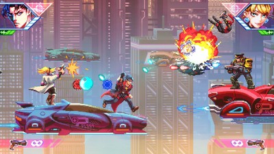 Боевик Neon Inferno в стиле Contra и Wild Guns получит демоверсию