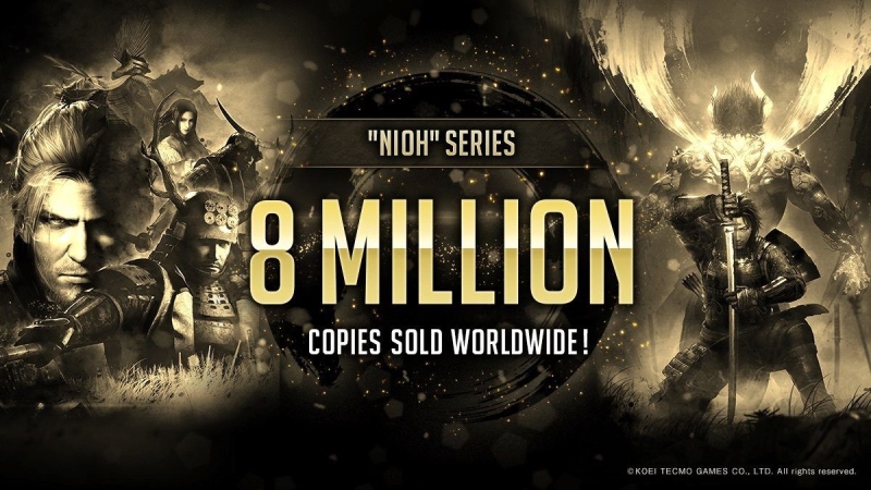 Авторы Nioh продали более 8 миллионов копий игр серии